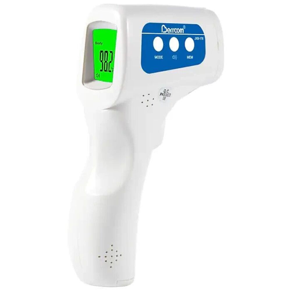 Berrcom Non-Contact Infrared Thermometer Model JXB-178 Battery Operated NEW